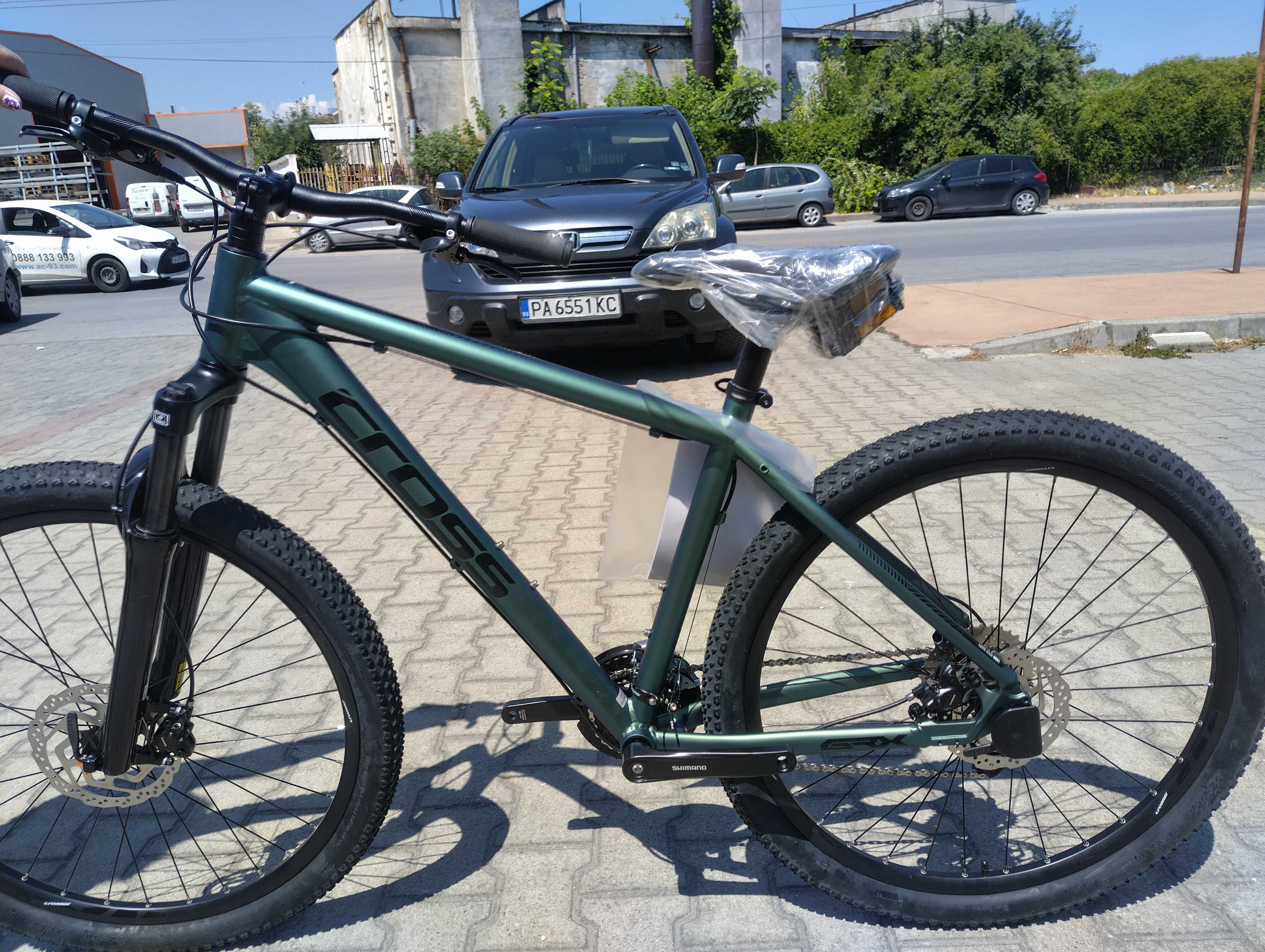 CROSS Велосипед 27.5" GRX 9 M green