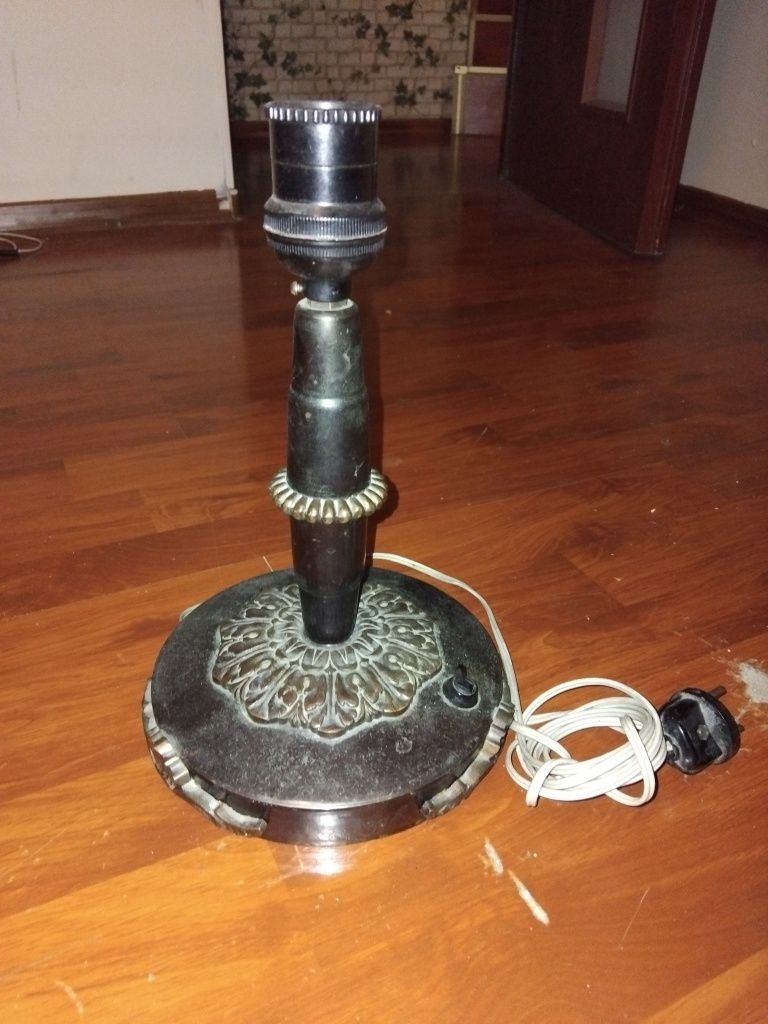 Lampa veche bronz