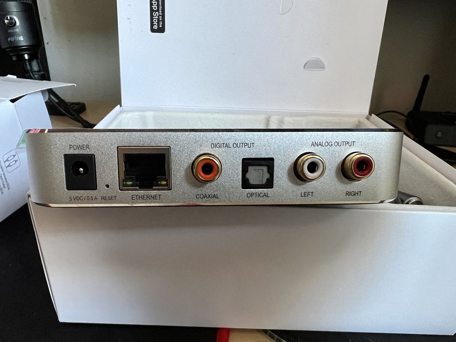 Interfata audio Hifi eve play exclusiv Apple Airplay Wi-Fi