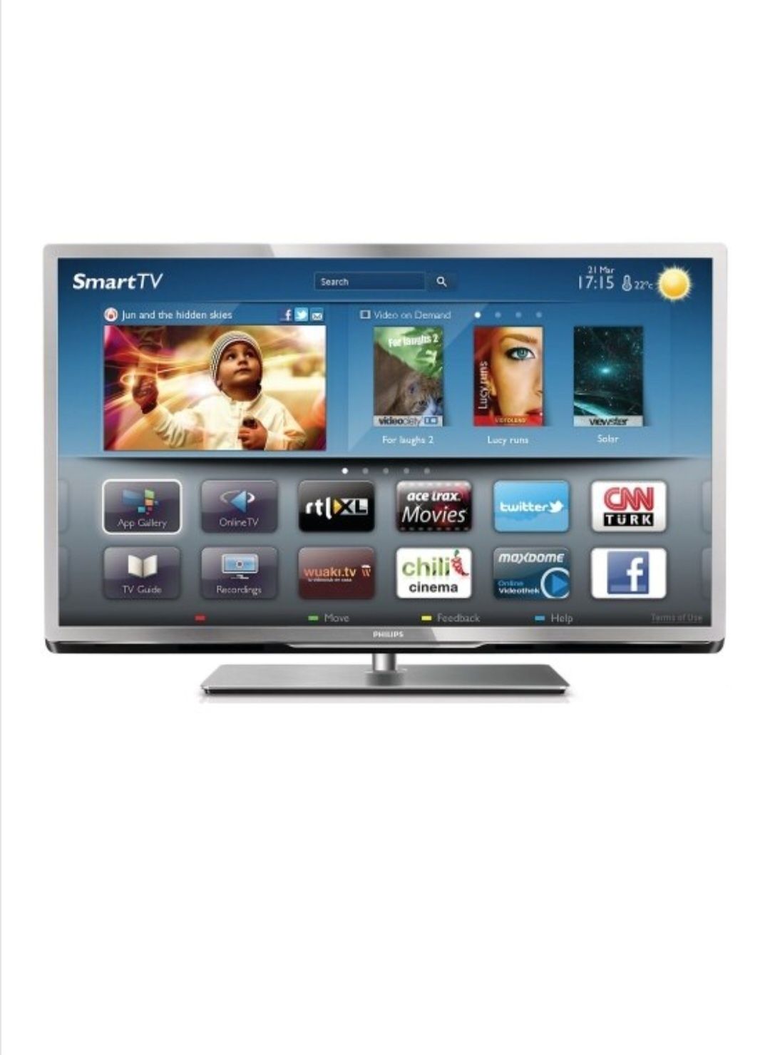 Tv Smart Philips 102 cm Full HD LED 3D ClearSound