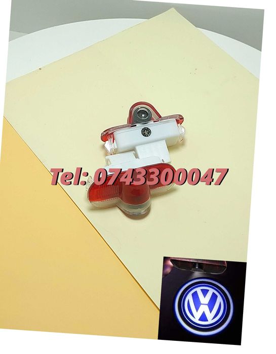Set 2 Proiectoare Logo Pt Vw Golf 4 Boratouranpolocaddy