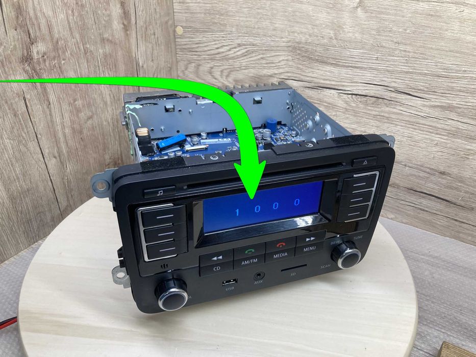 Deblocare cod pin radio CD decodare navigatie VW/AUDI/SKODA/SEAT