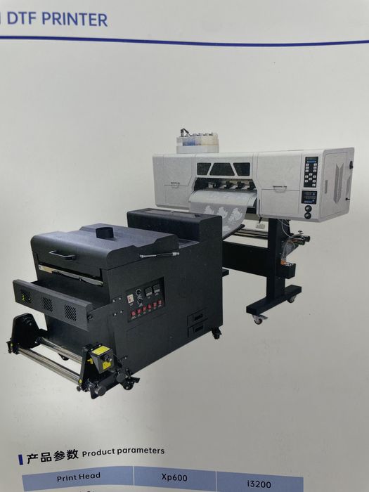 ДТФ принтер А1 двойная головка i3200 Новая в упаковке