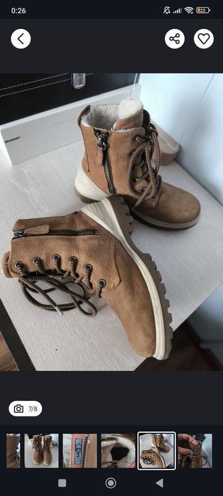 Cizme/ghete Ecco hidromax 30