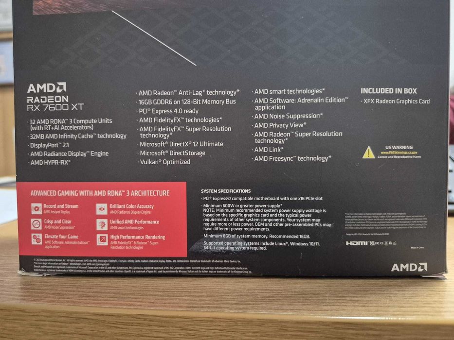 XFX RX 7600 XT 16 GB