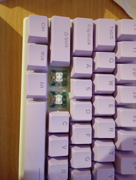механична клавиатура custom build tactile switch