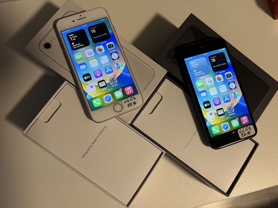 Iphone 8 -64gb black и silver