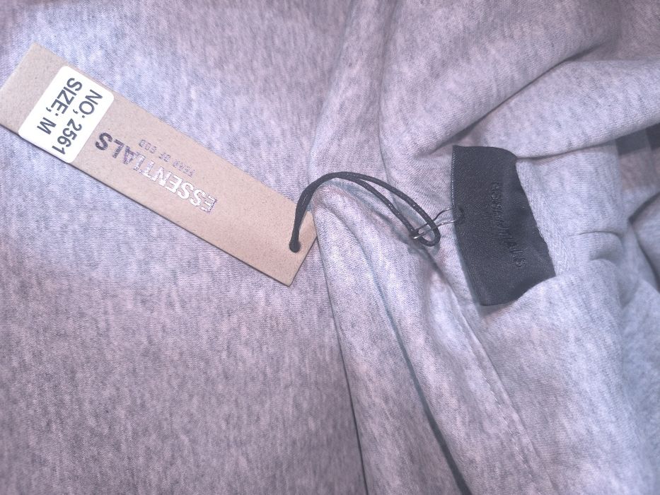 Bluza essentials Fear of God M Grey