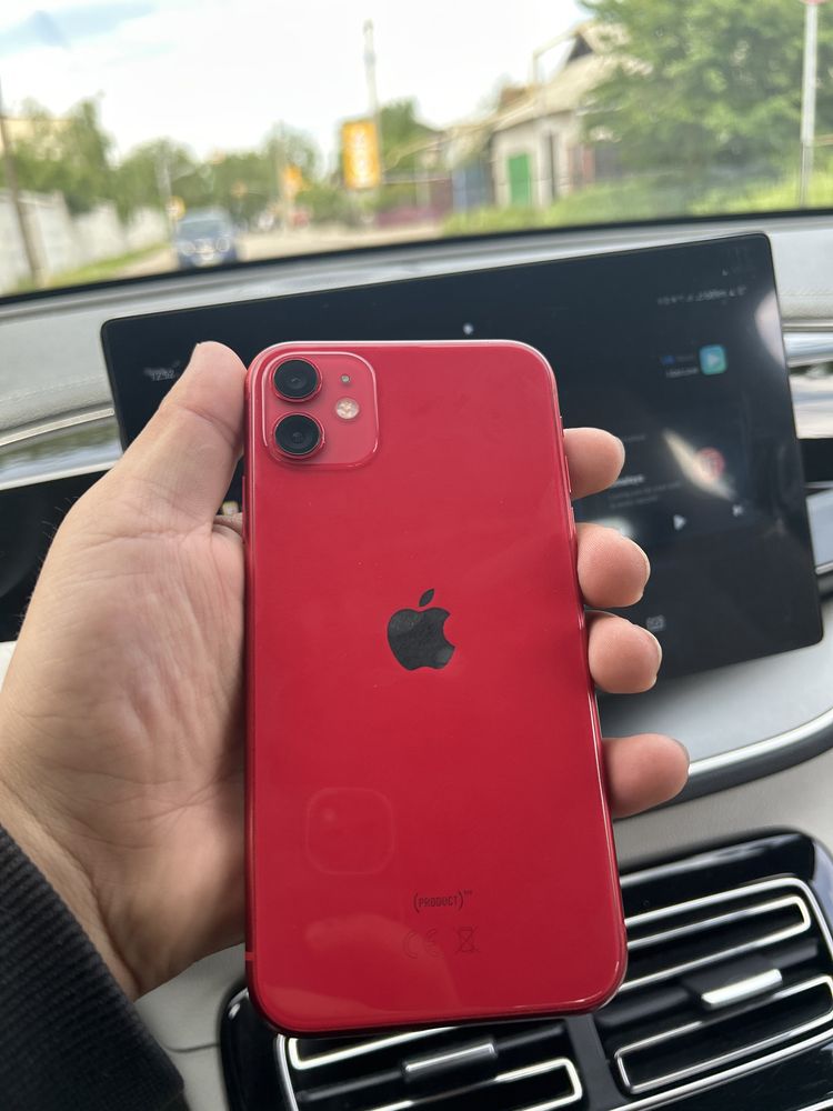 Iphone 11 красный