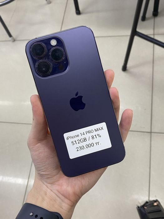 Продаю iPhone 14 PRO MAX 512GB/81%