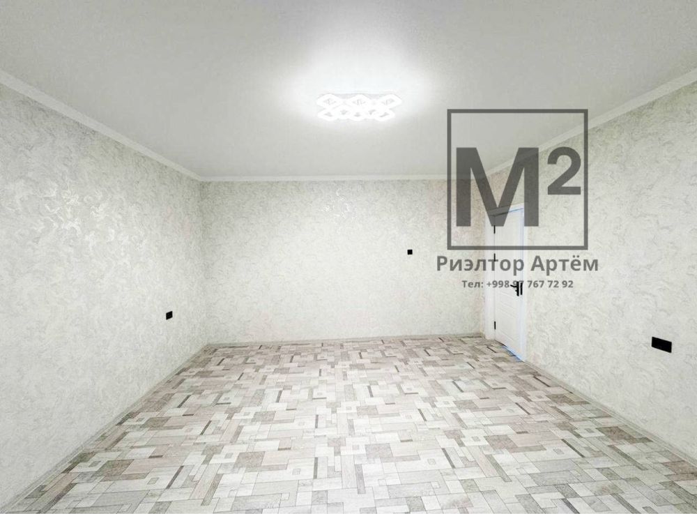 2/8/9 Паркентский - Новый ремонт - Ипотека 62м² - Риёзи - Чизельный