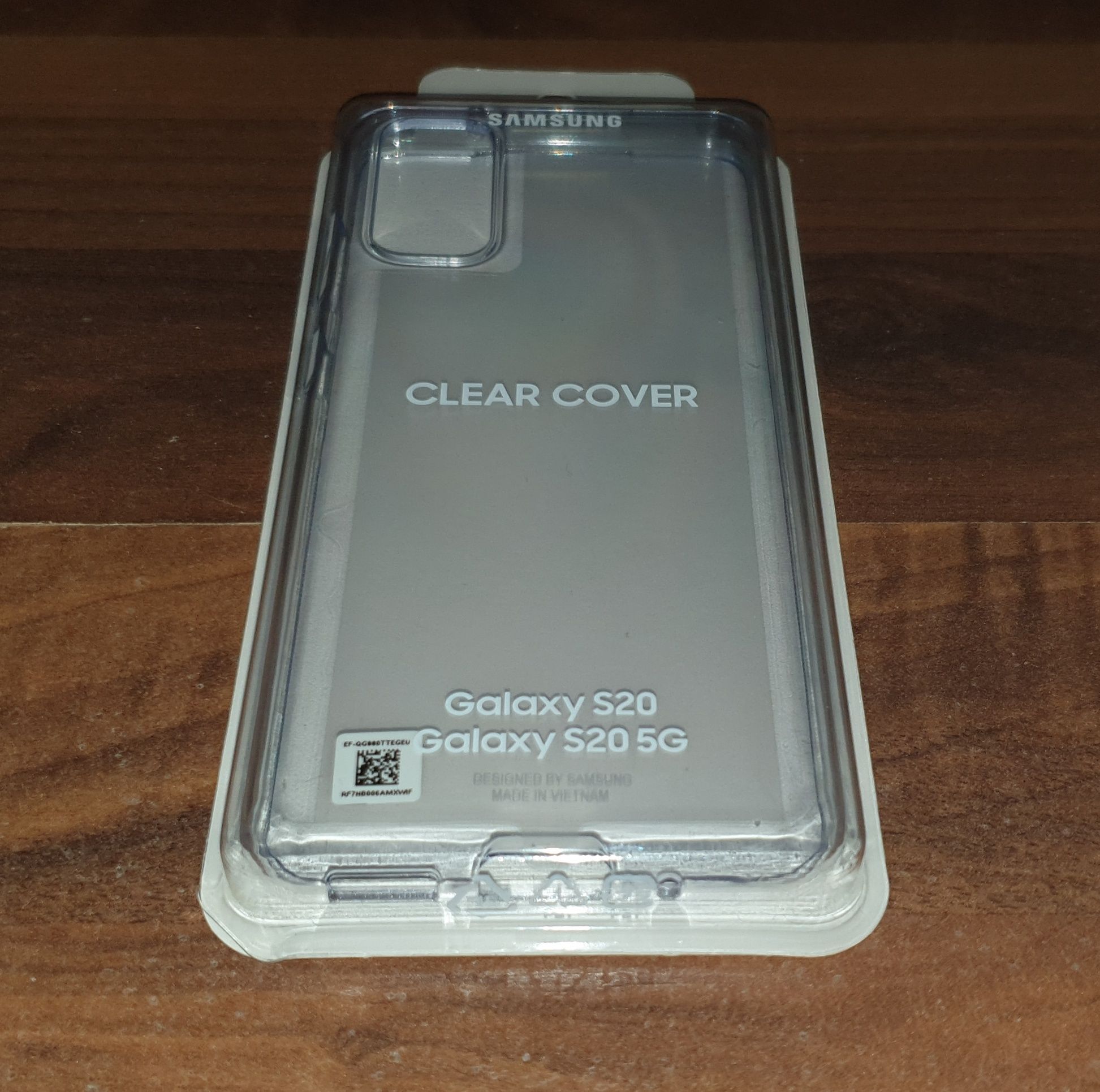 Husa silicon originala Samsung Clear Cover Galaxy S20 G980 S20 5G G981