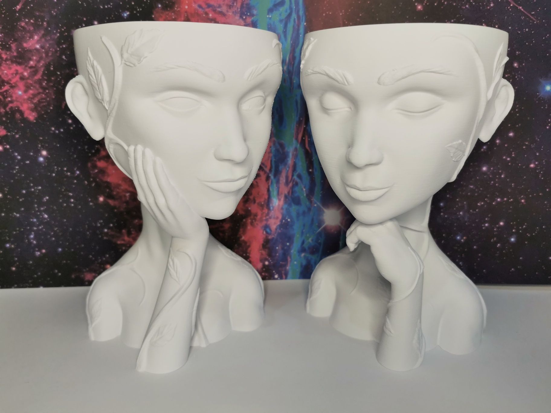 Set ghiveci Afrodita și Venus printat 3D