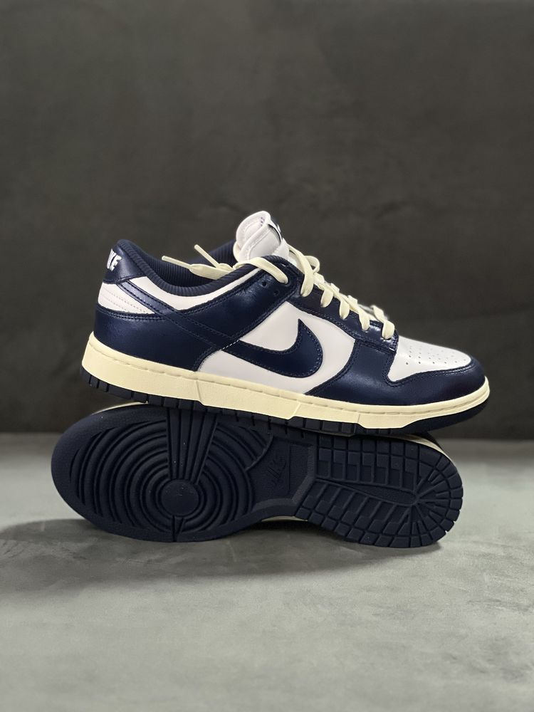 Adidasi Nike Dunk Low Vintage Navy