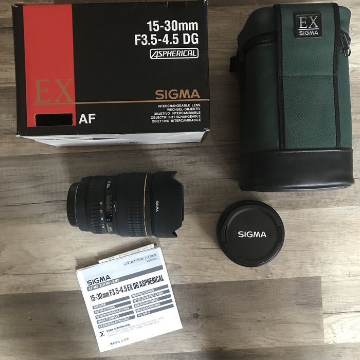 Обектив SIGMA EX 15-35 mm за Canon
