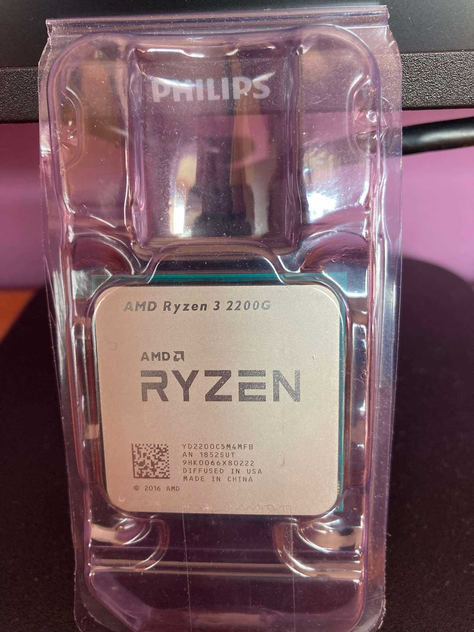 Процесор AMD RYZEN 3 2200G 4 x 3.7GHz Radeon Vega 8