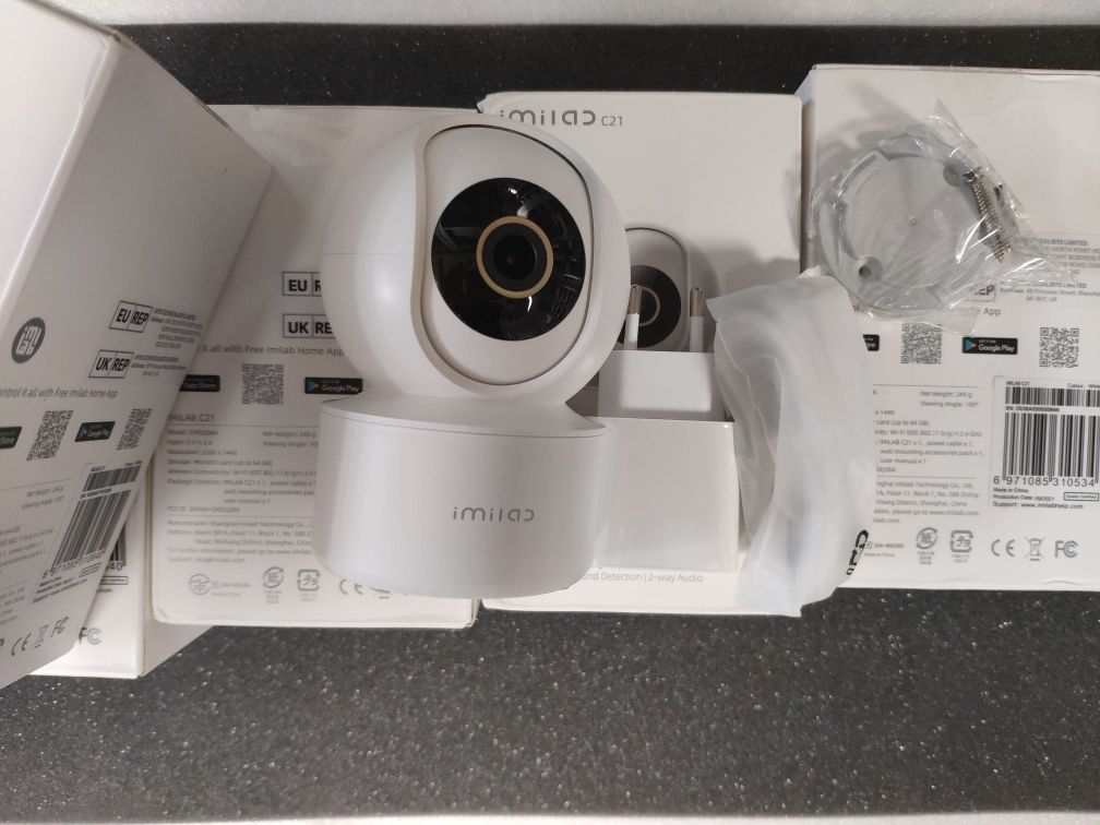 Чисто нови IP Xiaomi   IMILAB C21  Wifi  2K с Подарък карта 32GB