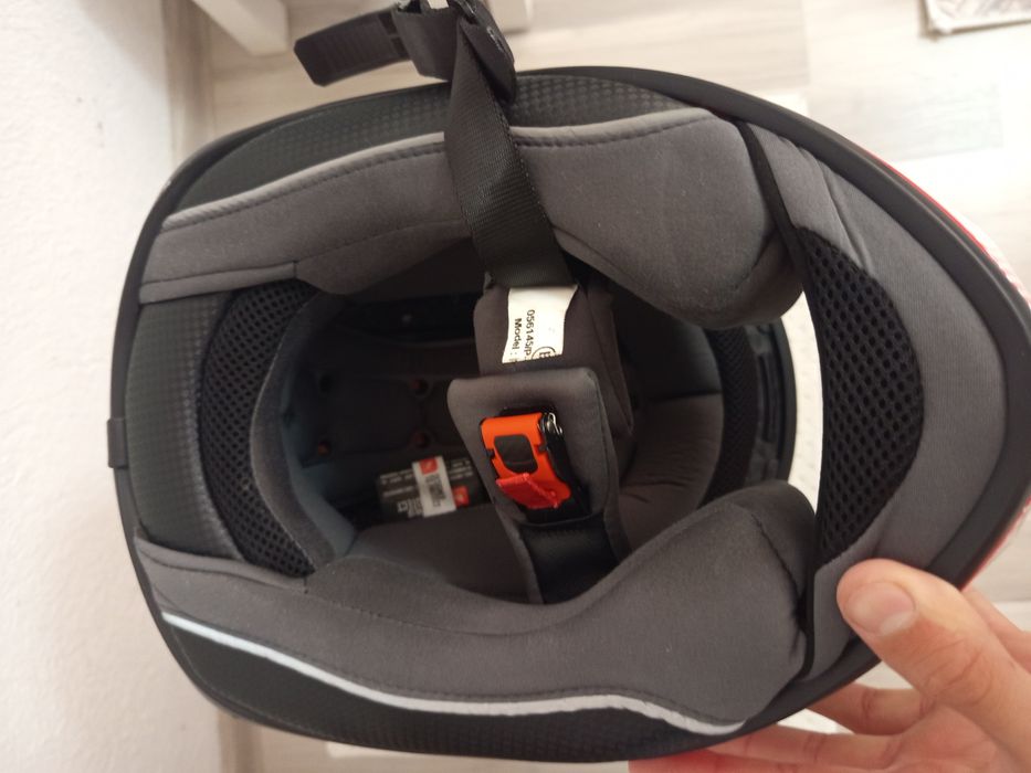 Каска за мотор, дизайн жокера, размер М