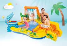 Детски Надуваем център за игра Intex Dinosaur Play Center, 244 x 198 с