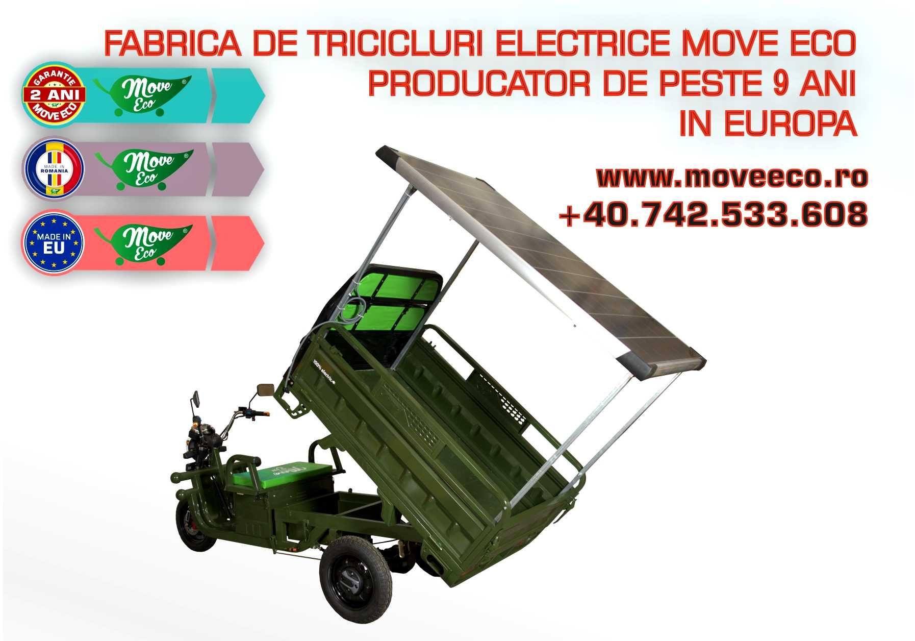 KIT PANOU Fotovoltaic Compatibil Triciclu Electric MoveEco