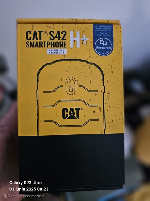 Telefon mobil CAT S42H+, Dual Sim, 32GB , 3GB RAM, 4g, Black