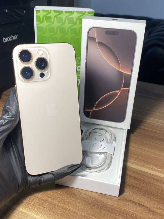 iPhone 16 Pro Max • 256 GB • Desert Titanium