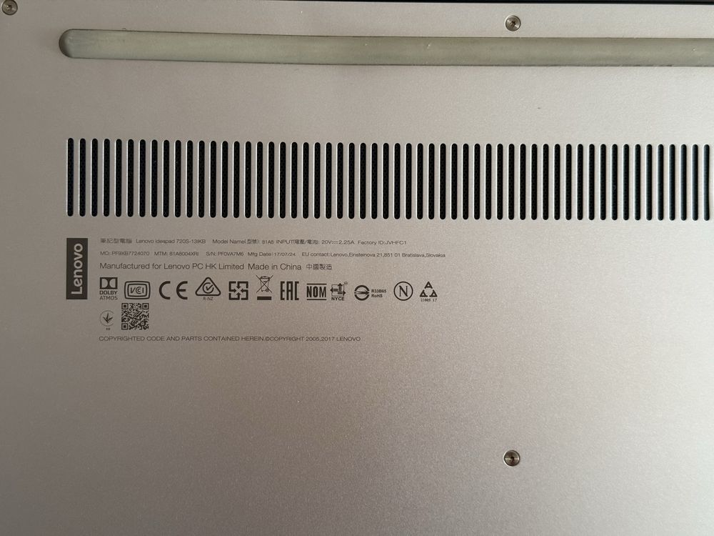 Laptop Lenovo IdeaPad