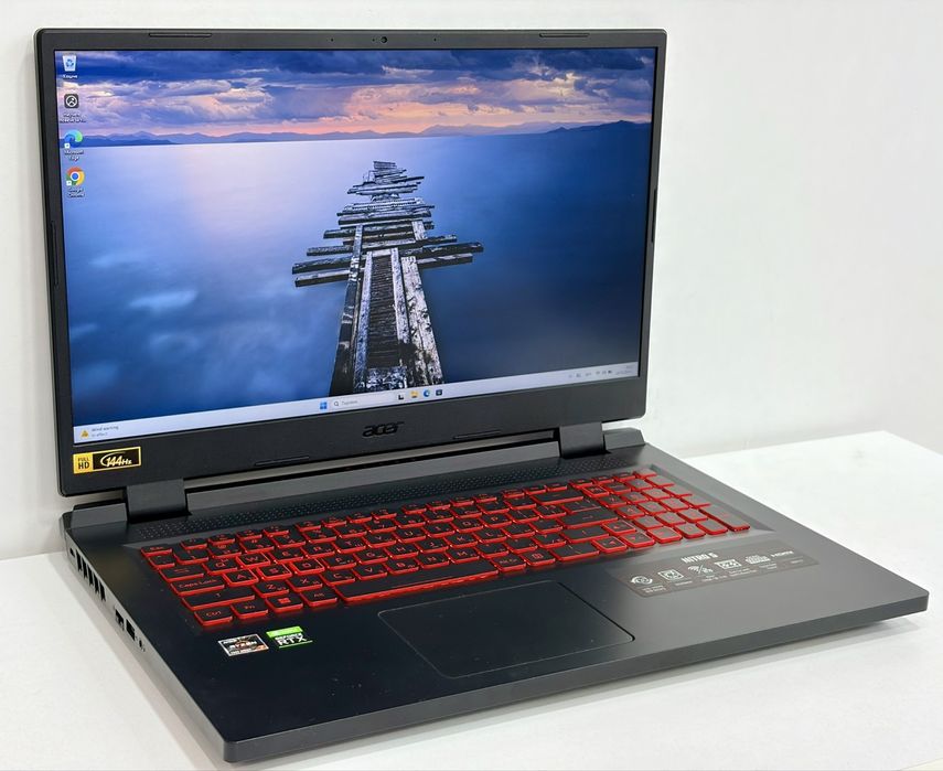 Gaming Acer Nitro 5 Ryzen 7 6800H 17.3 144Hz RTX3050Ti 16RAM Laptop