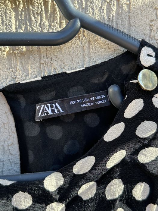 Rochie scurta cu buline