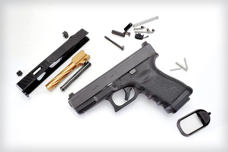 Glock CU RECUL !! [Model Modificat 3.5J] NOU - Pistol Airsoft Co2 Gaz