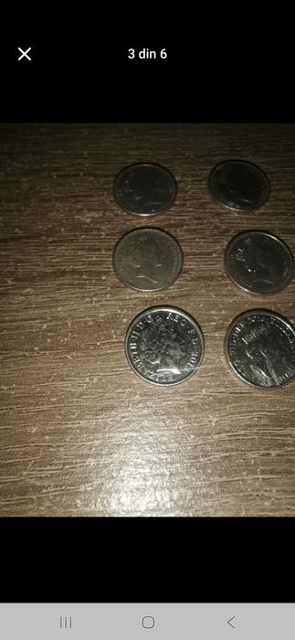 6 monede  Monedă ELIZABETH  a -II- a  D.G -R E G -F.D. 2013