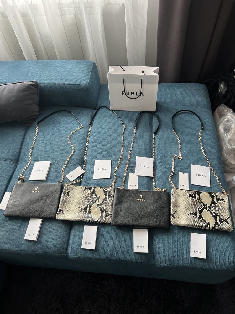 Furla Crossbody в два цвята.С етикети,care instuctions,подаръчен плик