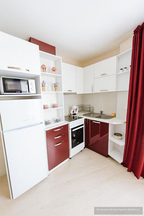 Светъл ДВУСТАЕН апартамент в района на Центъра/ С ПАРКОМЯСТО!!!