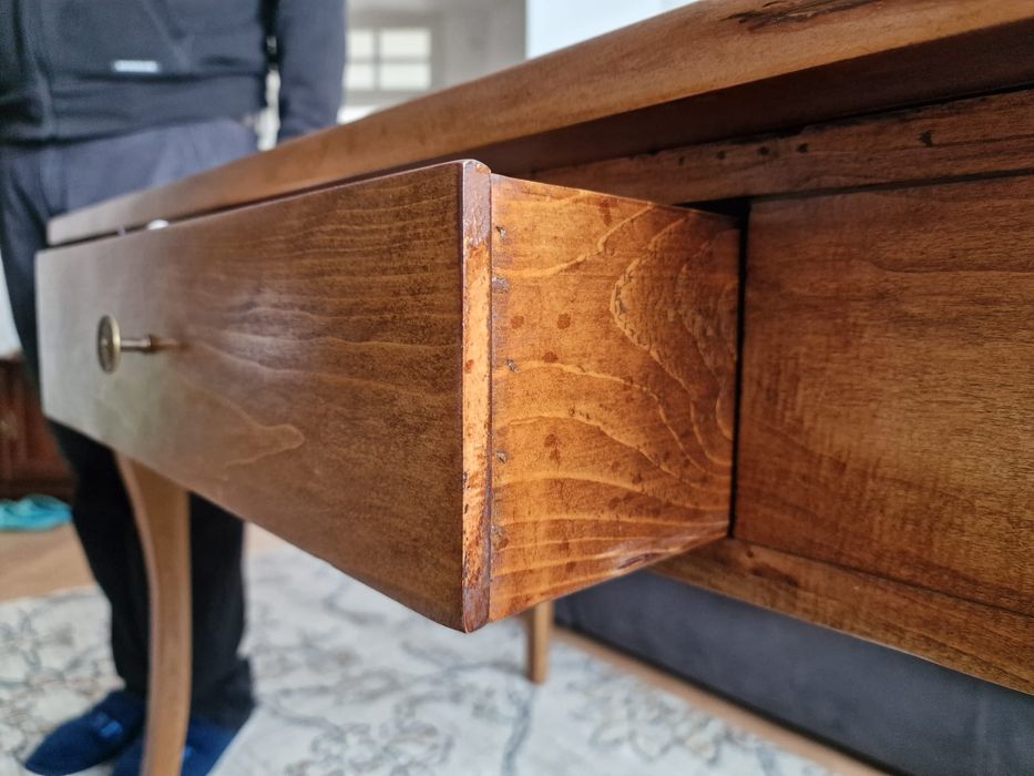 Masa de bucatarie - 4 pers. - noua, din lemn masiv de paltin