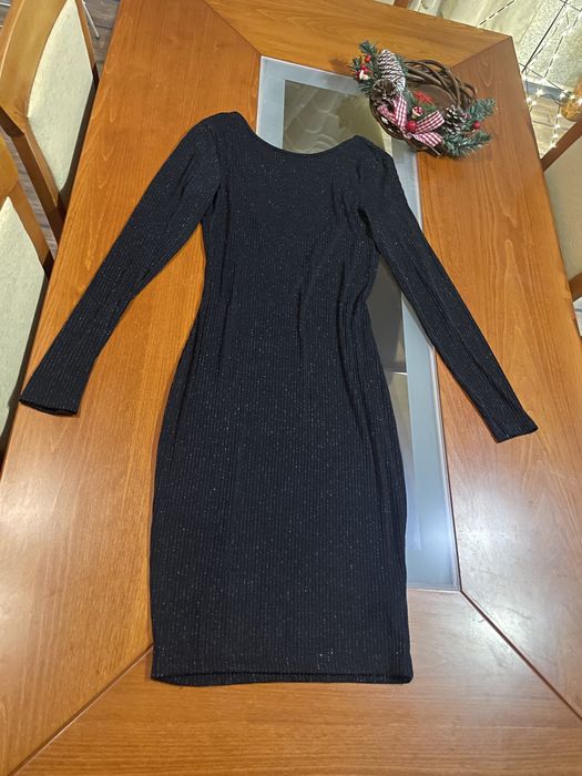 Дамска черна рокля