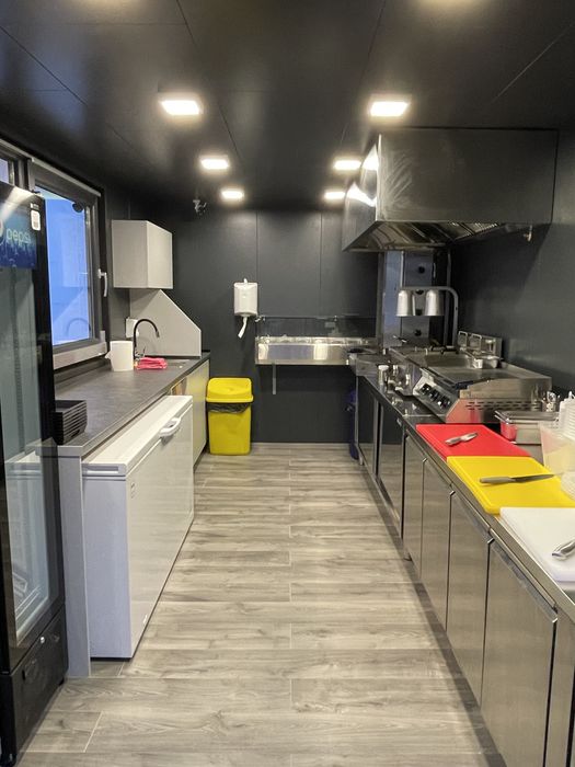 Vand container fast-food + terasa cu sau fara afacere la cheie!