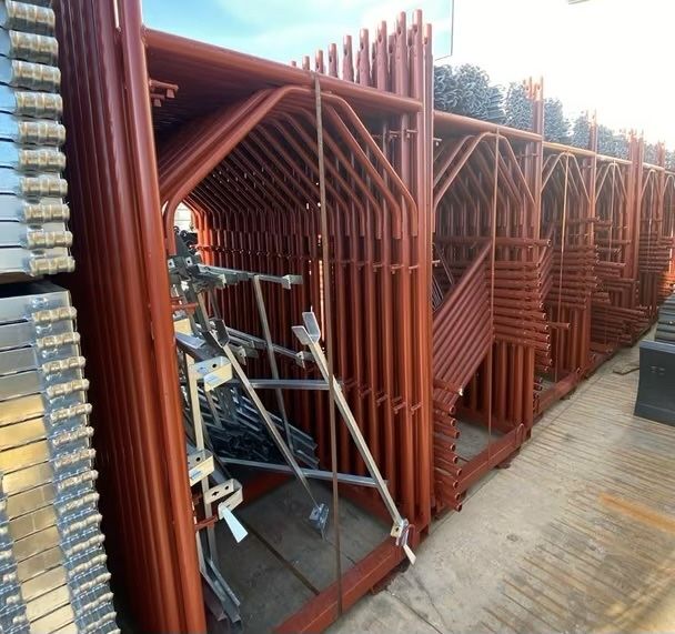 Schela metalica noua completa podina diagonala picior cadru h italia