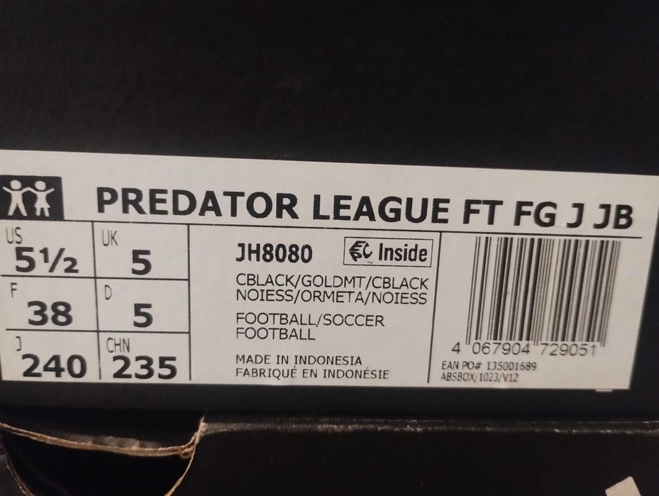 Ghete de fotbal Adidas Predator Jude Bellingham - 38