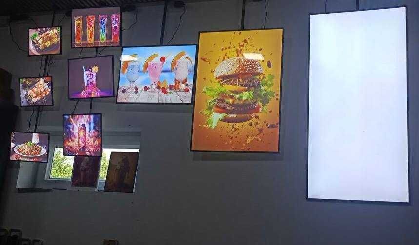 Тонкий лайтбокс ултра тонкий лайтбокс световой короб slim lightbox