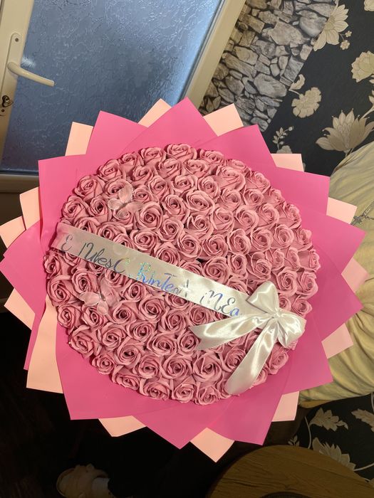 Buchet de trandafiri din sapun