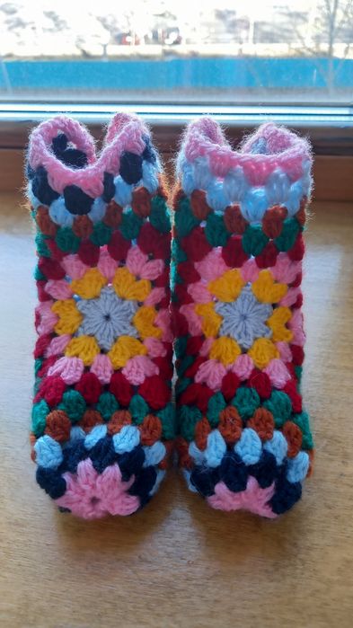 Продаются вязанные носки, можно заказ