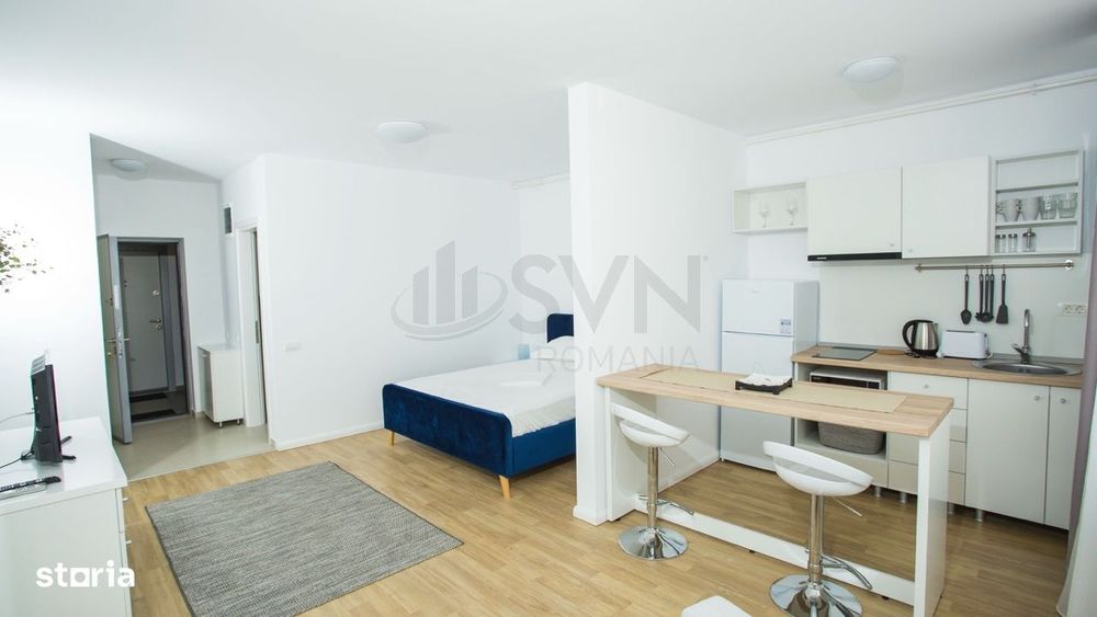 Studio mobilat - loc de parcare inclus - Aviatiei - Dimitrie Pompeiu