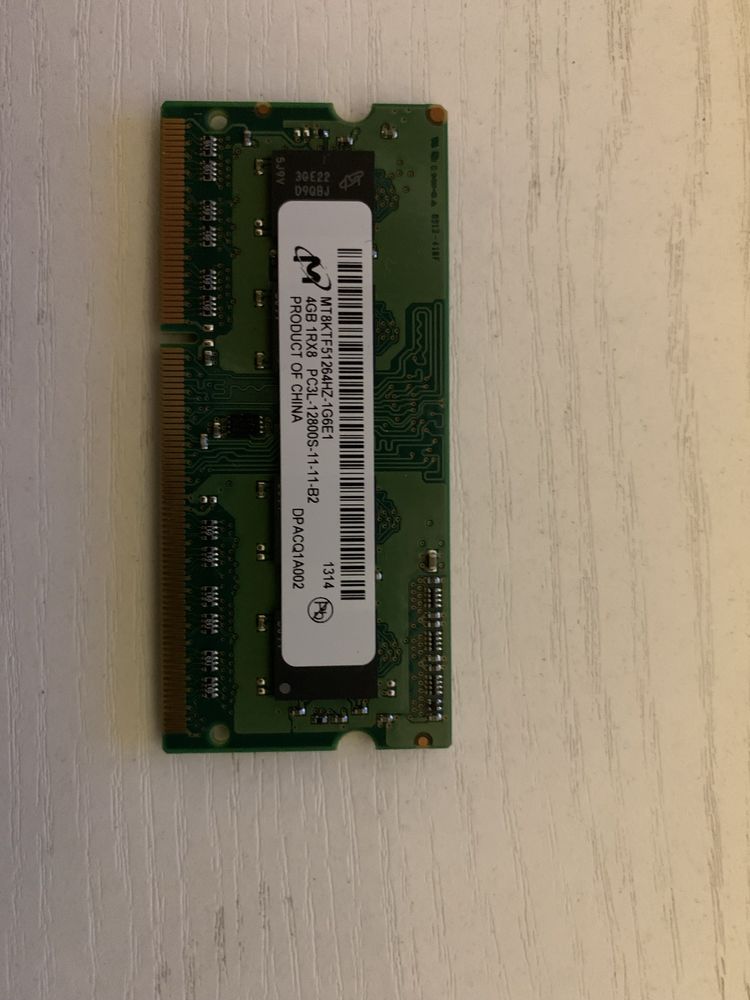 Ram 4GB DDR3 1600 МHz
