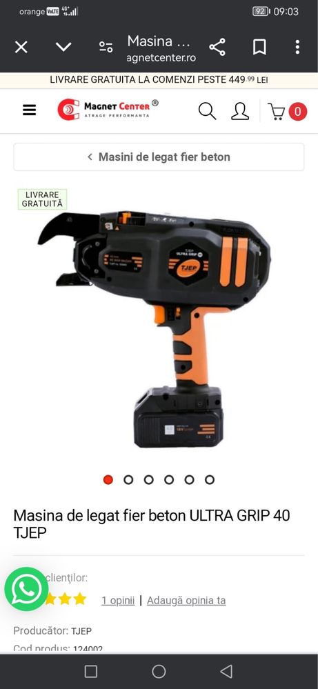 Role bobine sarma 0.8mm MAKITA TJEP MAX 397 398
