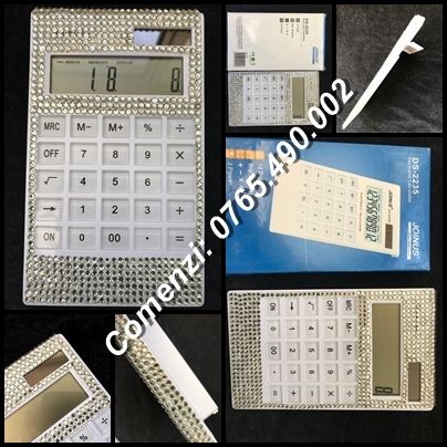 Calculator solar electronic birou femei afaceri cristale Swarovski