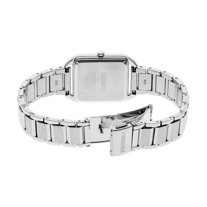 Seiko Essentials Lady Tank Pink Dial SWR077