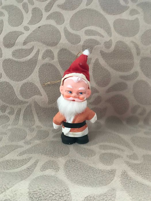 Коледни светещи силиконови с вакум, играчки + мини дядо коледа