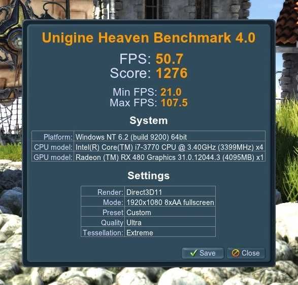 ТОП състояние Видео карта GPU ASUS DUAL RX 480 OC 4GB