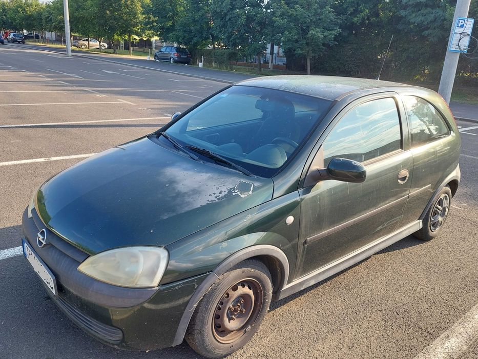 Opel Corsa 1.2, 75 CP, benzina–an 2002, proprietar din 2008, 185000 km