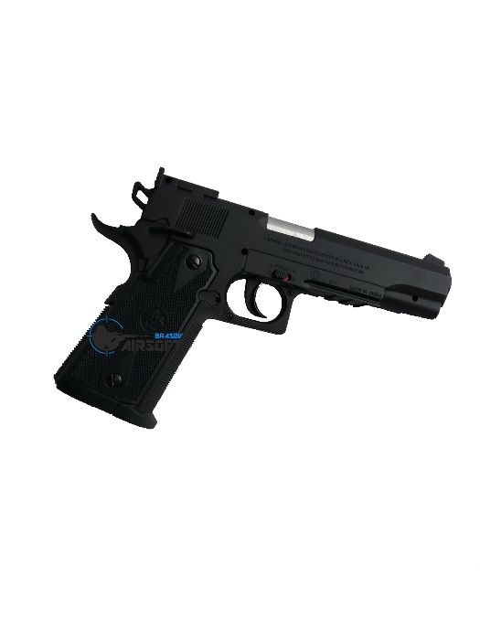Pistol Airsoft Colt M1911 6mm, (CA NOU)+MUNITIE Cu Co2 Gaz